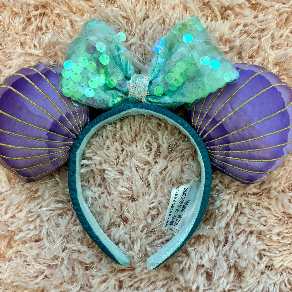 Little mermaid Disney ears
